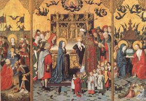master of the Holy Kindred Retable of the Seven Joys of the Virgin (mk05) china oil painting image